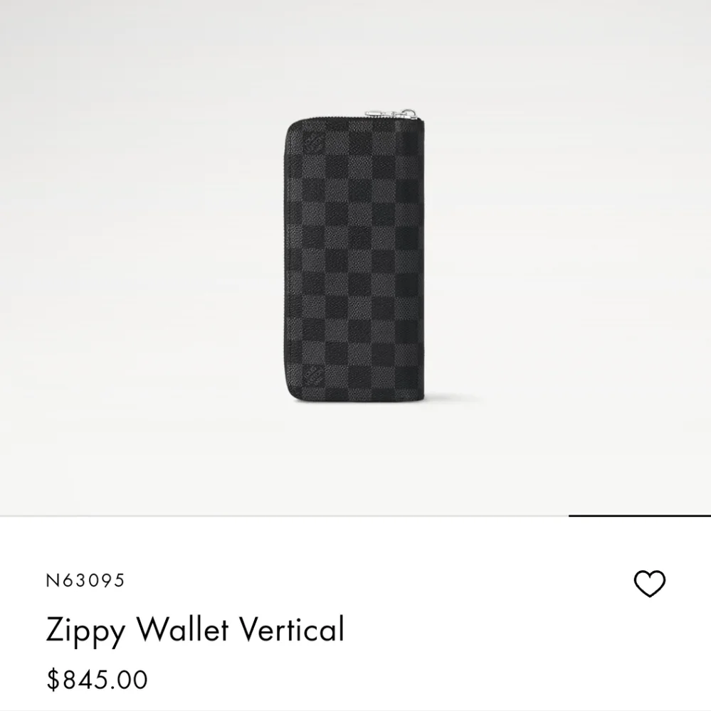 Louis Vuitton Damier Graphite Zippy Wallet